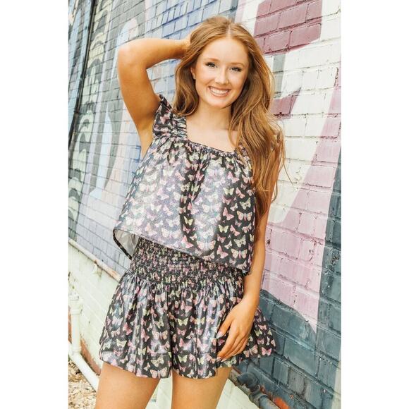 Queen of Sparkles Butterfly Short Set - Picture 3 of 3